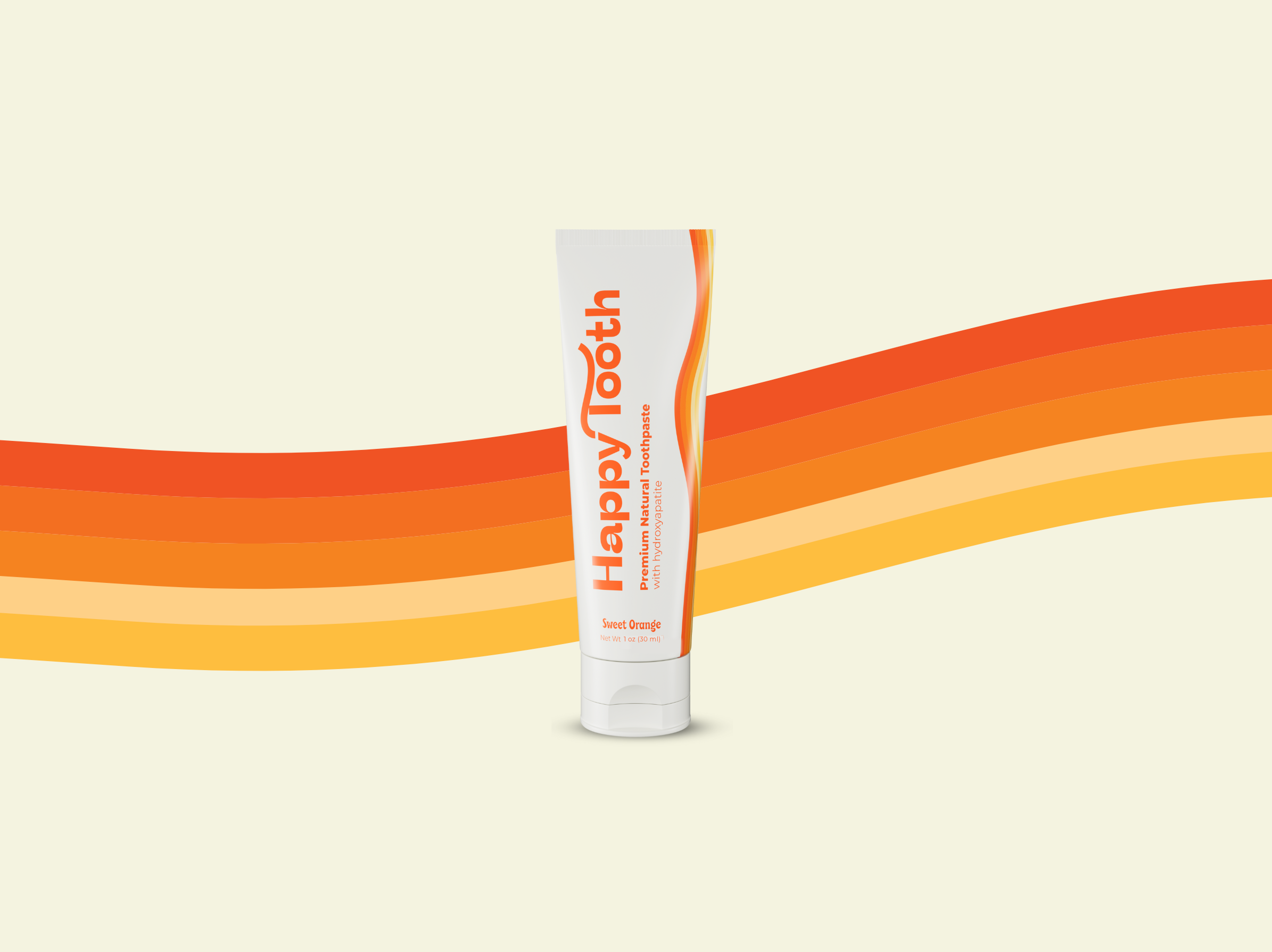 Happy Tooth Products LLC - Wholesale Toothpaste - Travel Size Natural Hydroxyapatite Toothpaste1