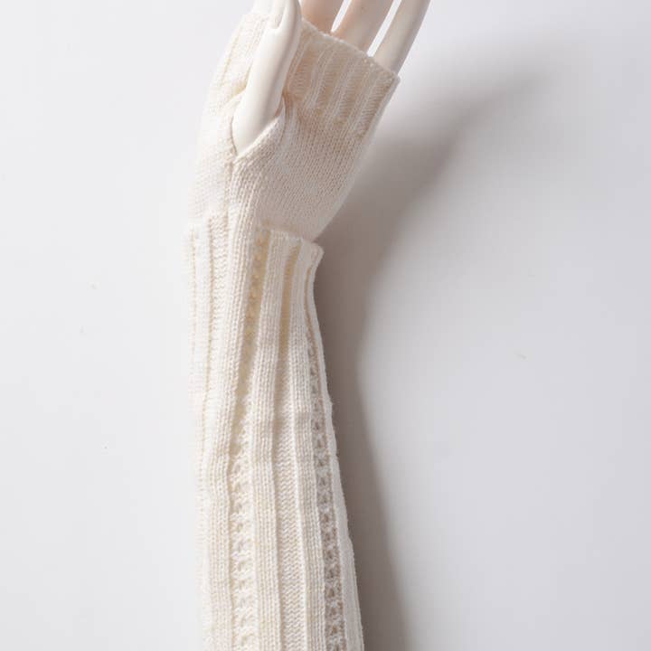 Leto Accessories - Wholesale Armwarmers - Dames - Geribbelde armwarmers - sms'en tijdens de winter 📱9