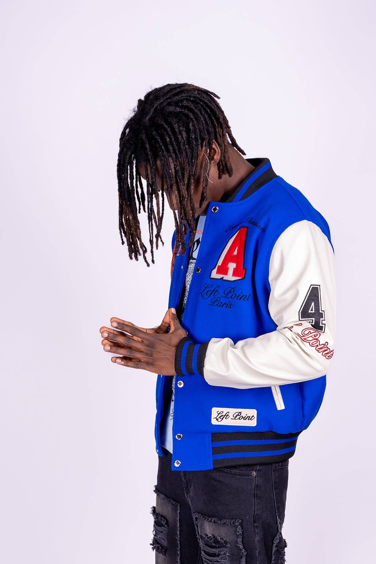 LEFT POINT – Casaco de equipa universitária/basebol - Homem por atacado – CASACOS UNIVERSITÁRIOS TIGRE13