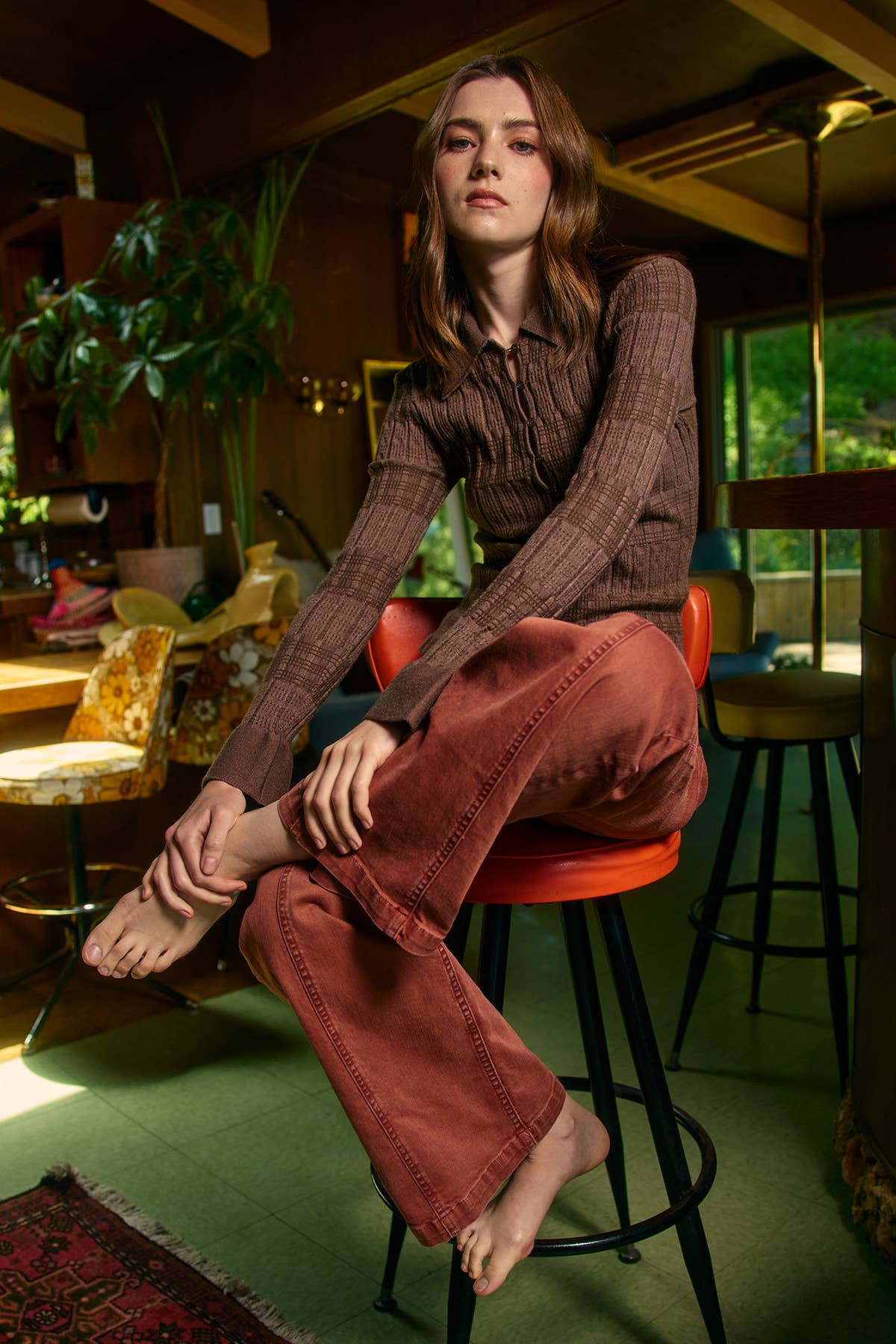 RAISONNEL - Wholesale Cardigan - Women's - Knitted Collar Cardigan - RSW10878