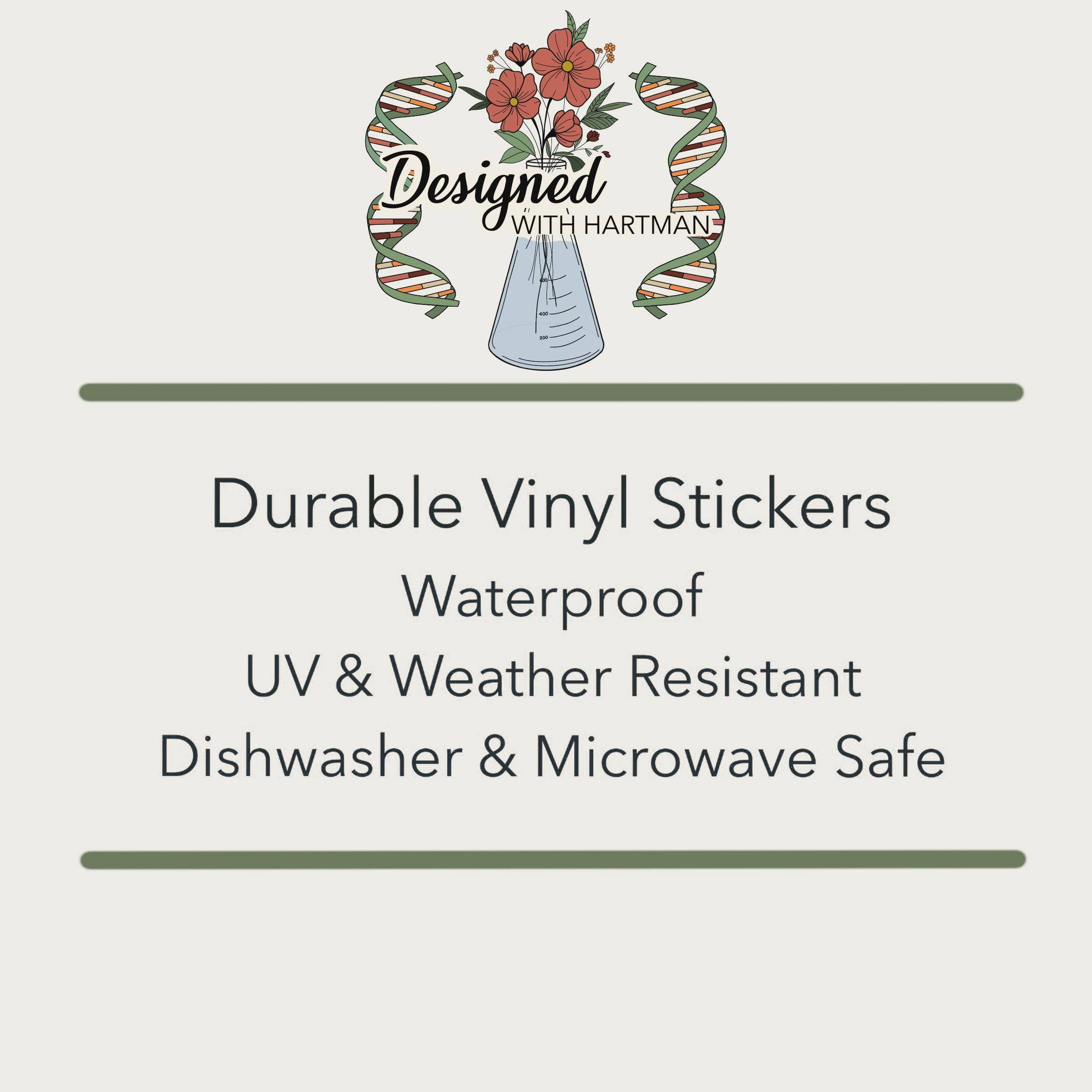 Designed With Hartman - Wholesale Phone & Laptop Stickers - Poisonous flowers | Sticker5