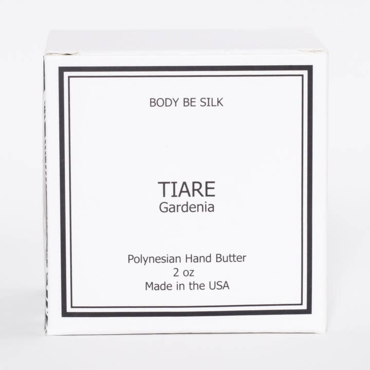 Tiare Gardenia Hand Buttter for wholesale by Body Be Silk