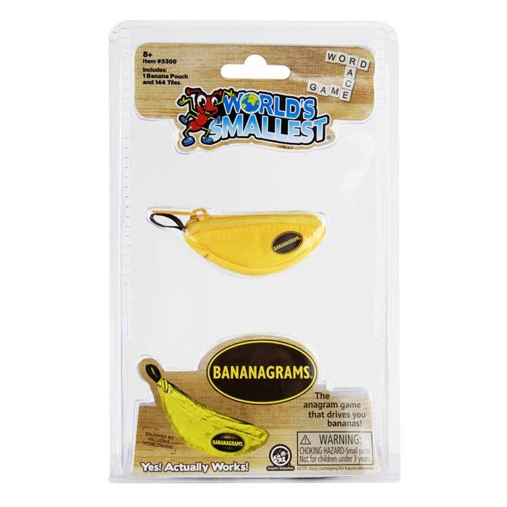 Everyday Supply Co - Wholesale Card Game - World's Smallest Bananagrams Word Game 145 pcs