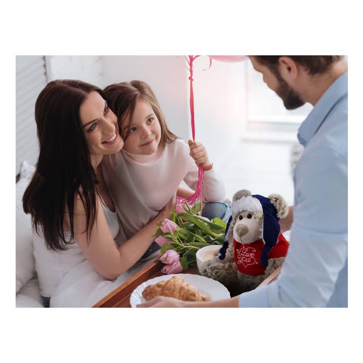 Cota Global - Wholesale Stuffed/plush toy – Kids & baby - Super Soft Plush Polar Bear with I Love You Shirt6