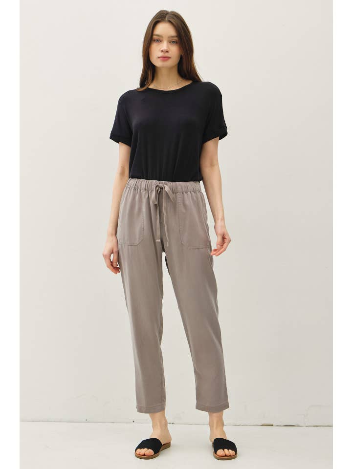 Be Cool - Wholesale Pants - Women's - NEW COLOR -TENCEL TAPERED PANTS 12