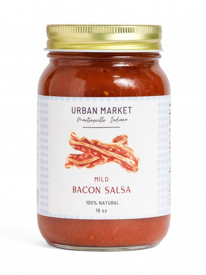 Amish Made Bacon Salsa ALL NATURAL Salsa for wholesale by Urban Market
