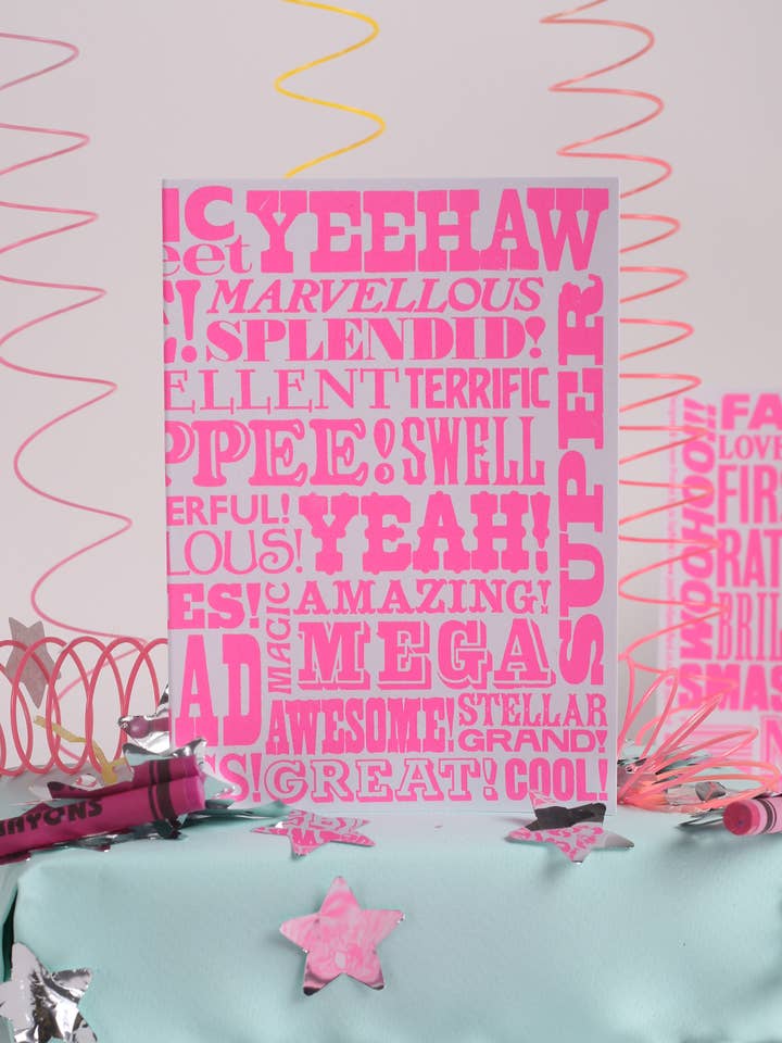 Celebration A6 / C6 Greetings Card for wholesale by Jo Stafford