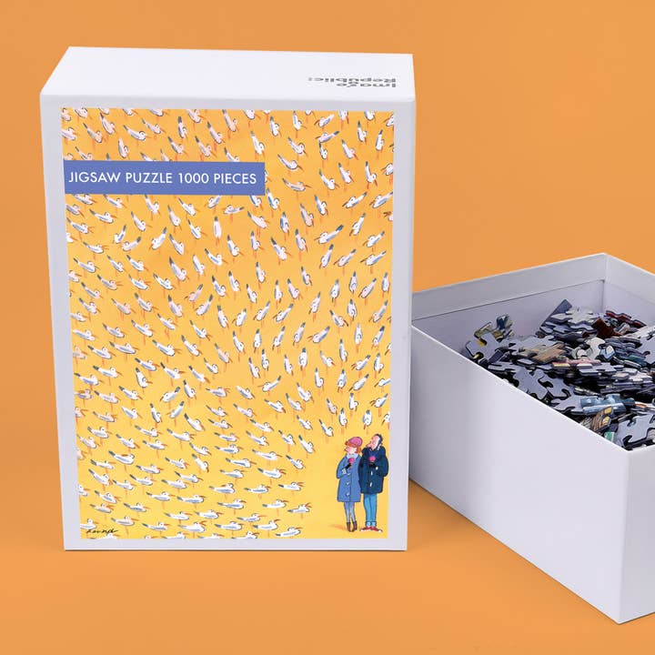 Quebra-cabeça APETITE PÁSSARO de FRANCOIS RAVARD 48x68 cm por atacado de Image Republic