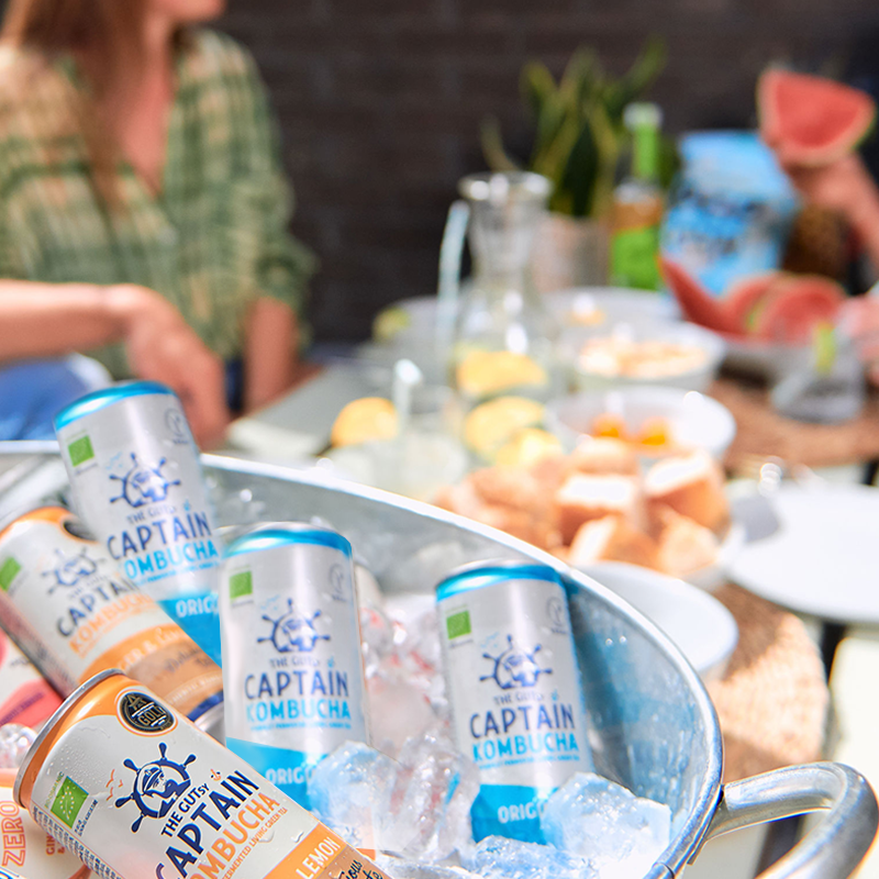 The GUTsy Captain Company - Wholesale Kombucha - GUTsy Captain Kombucha - Multiflavor Pack Can 20x250mL1