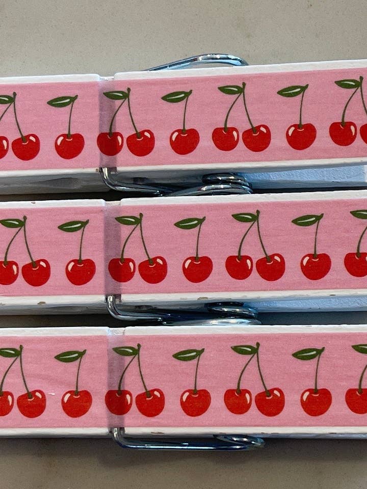 Handmade Life är en skål med körsbärs chipssnackklämmor set/3 för wholesale av NanCBeeCreations