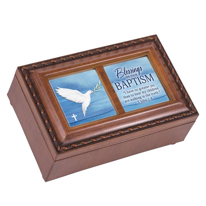 Boîte à musique Petite Baptism 3 John 1:4 pour la vente par Dicksons