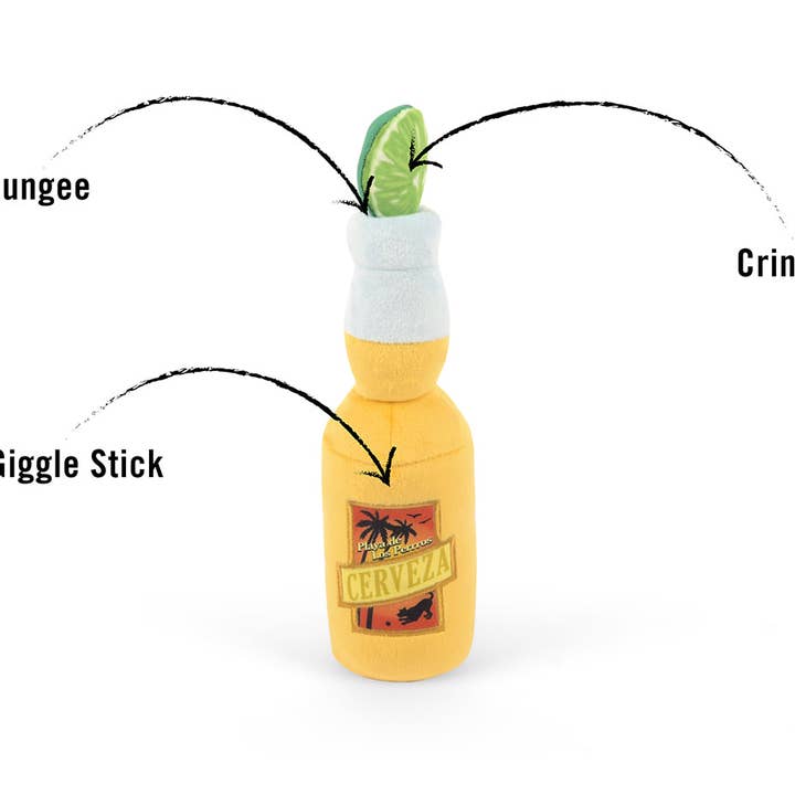 In Vogue Pets – wholesale Pet plush toy – Dog – Tropical Paradise Canine Cerveza2