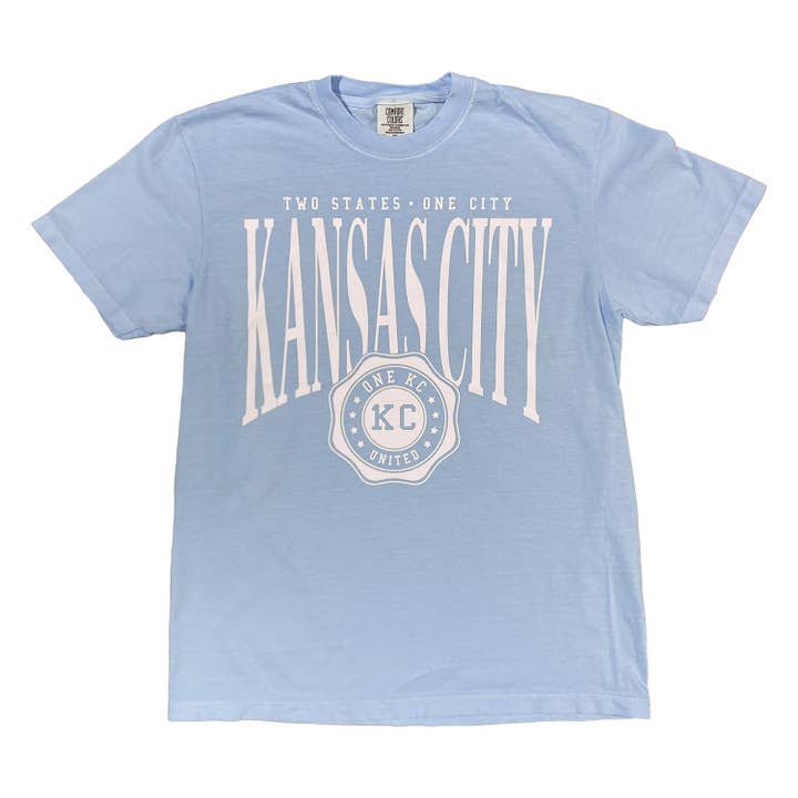One City Tee (Lt Blue) for wholesale by 1KC