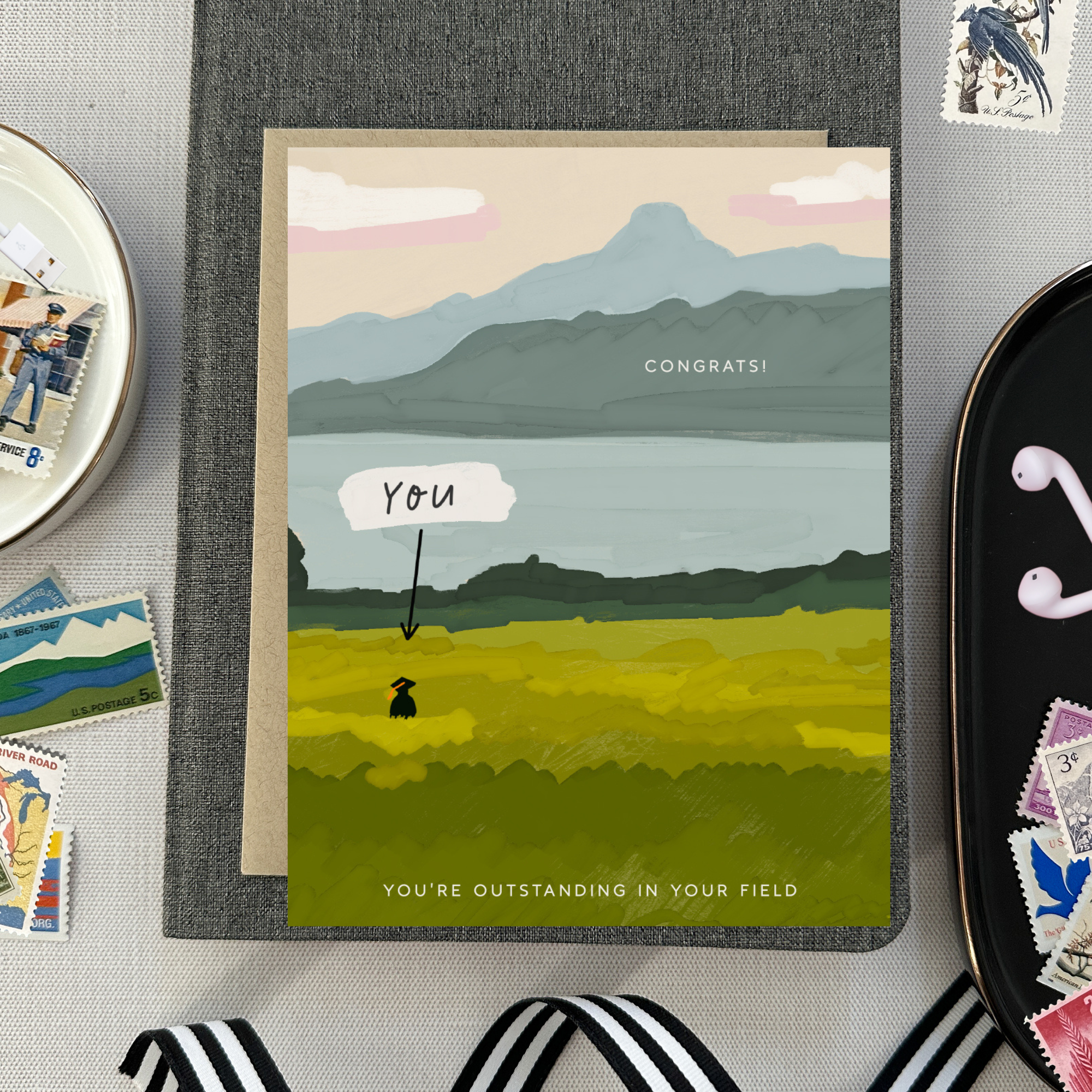 Barone and Co. - Wholesale Graduation Card - Outstanding Field Graduation Card3