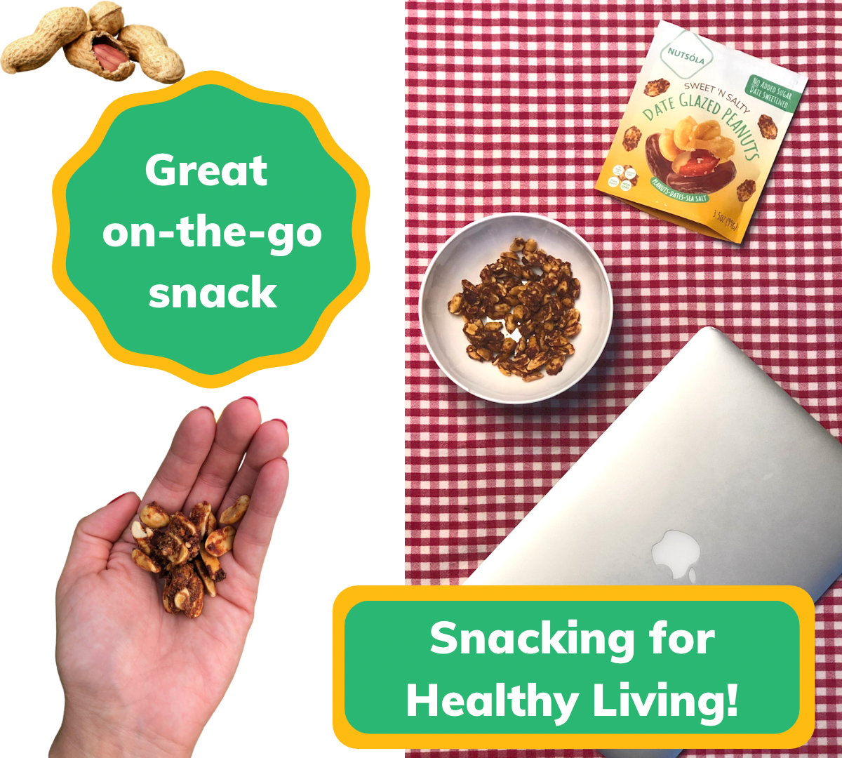 NUTSÓLA - Wholesale Nuts - Sweet N' Salty Date Glazed Peanuts4