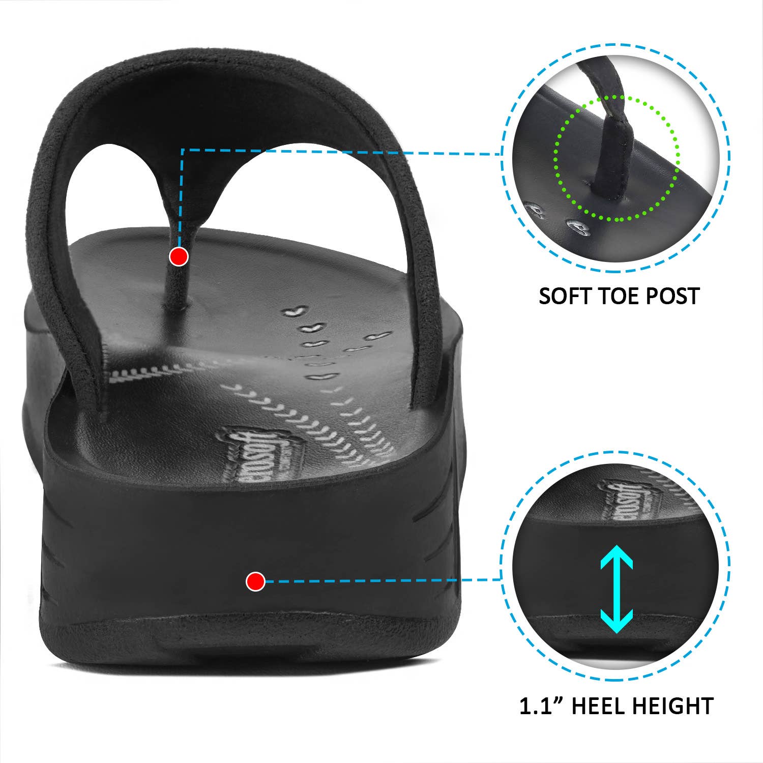 AEROSOFTFOOTWEAR - Wholesale Sandaal - Dames - Aerosoft - Dazzler platform sandalen voor dames5