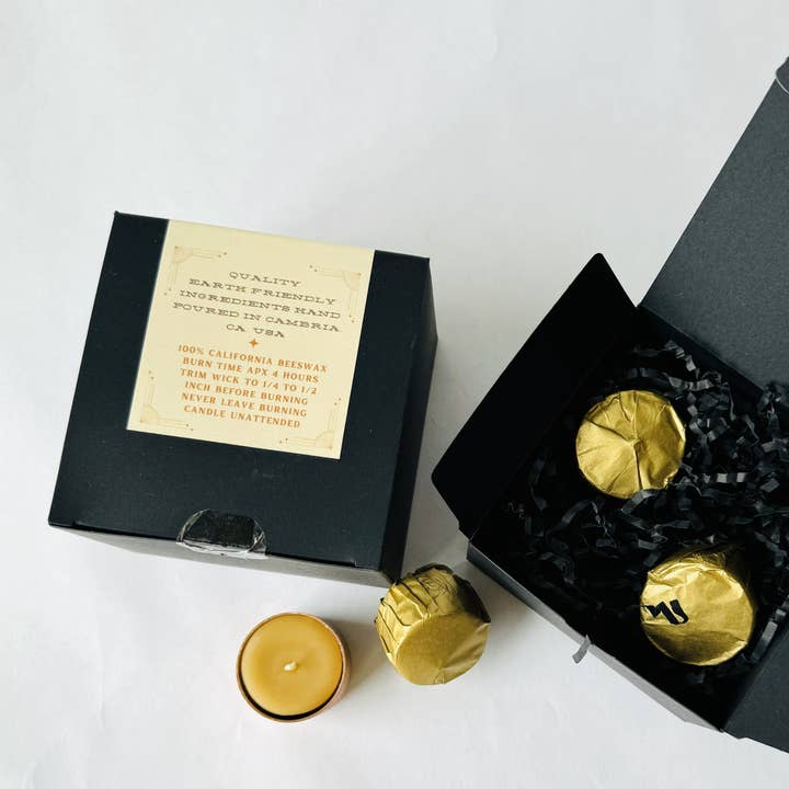 Slabtown Mercantile & Company - Wholesale Tea Light Candles - Copper Tealight Candles