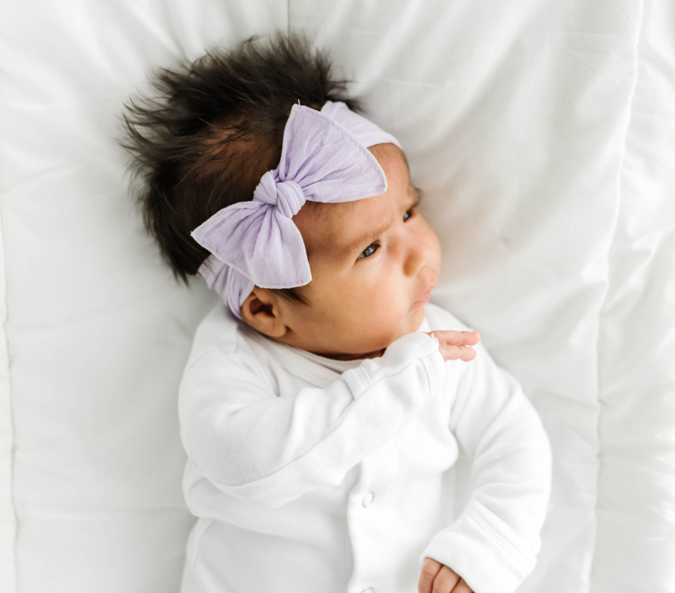 Baby Bling Bows - Vendita all'ingrosso Fiocco per capelli - Neonati - Fascia per capelli Baby Bling® Itty Bitty Knot, piccola e morbida, in nylon21