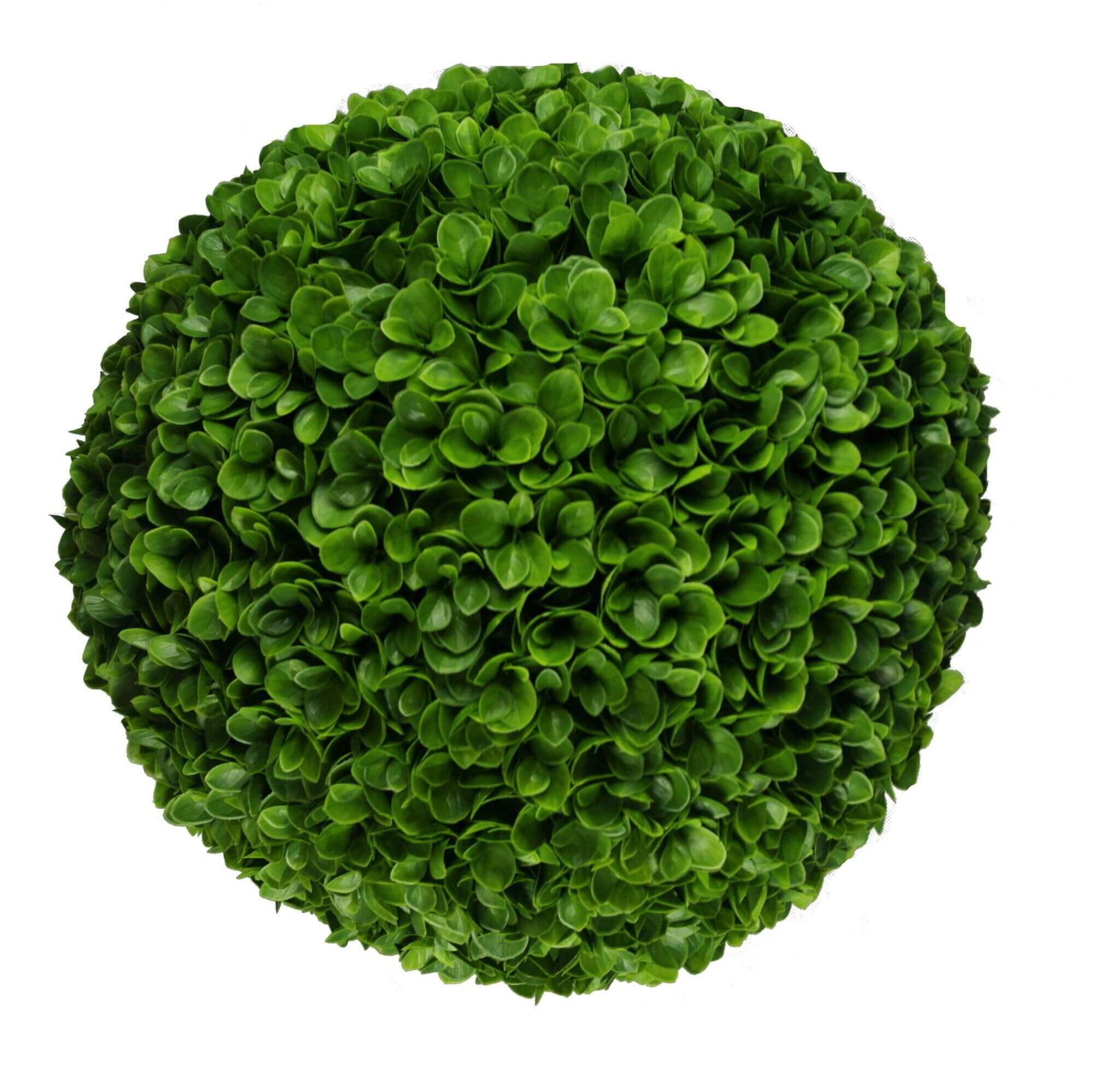 Designer Plants - Wholesale Artificial Plant - Artificial Rose Clover Topiary Ball 17" UV Resistant Set of 20