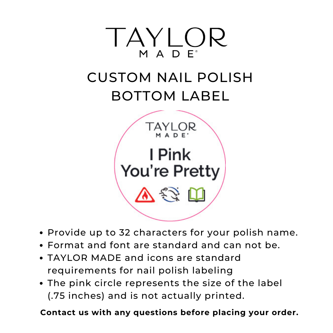 Taylor Made Polish – Esmalte por atacado – Esmalte de unhas personalizado: duradouro, vegano e não tóxico14