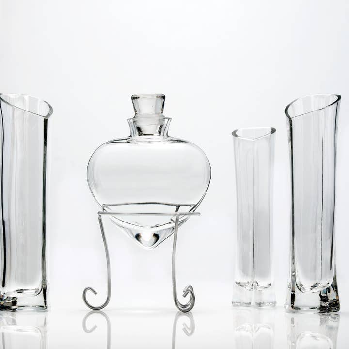 Weddingstar Inc. - Wholesale Vase - Heart Shaped Sand Ceremony Vase Set1