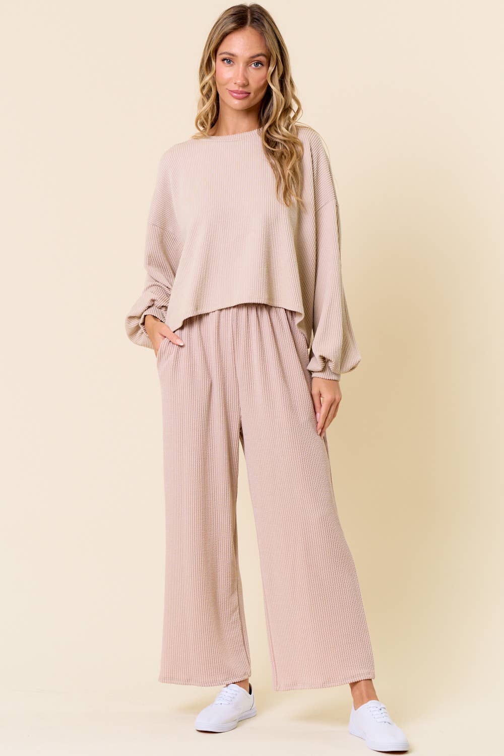 lovely melody - Wholesale Knit Top - Women's - LMT4100-Manifest ribbed top13