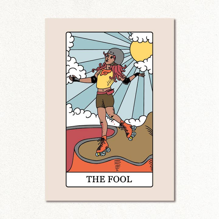 Create & Skate Factory - Vendita all'ingrosso Tarocchi - Stampa artistica The Fool2