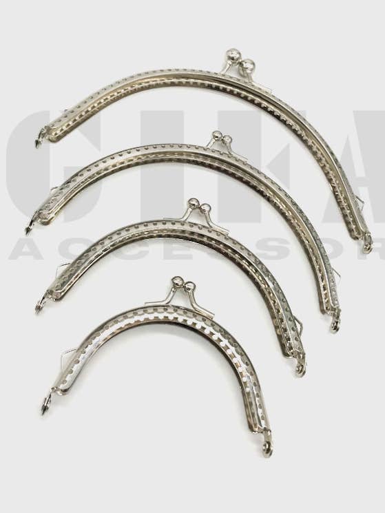 Clic clac halvmåne nikkel forskellige størrelser art # 1/r for engroshandel hos Gifa Accessori