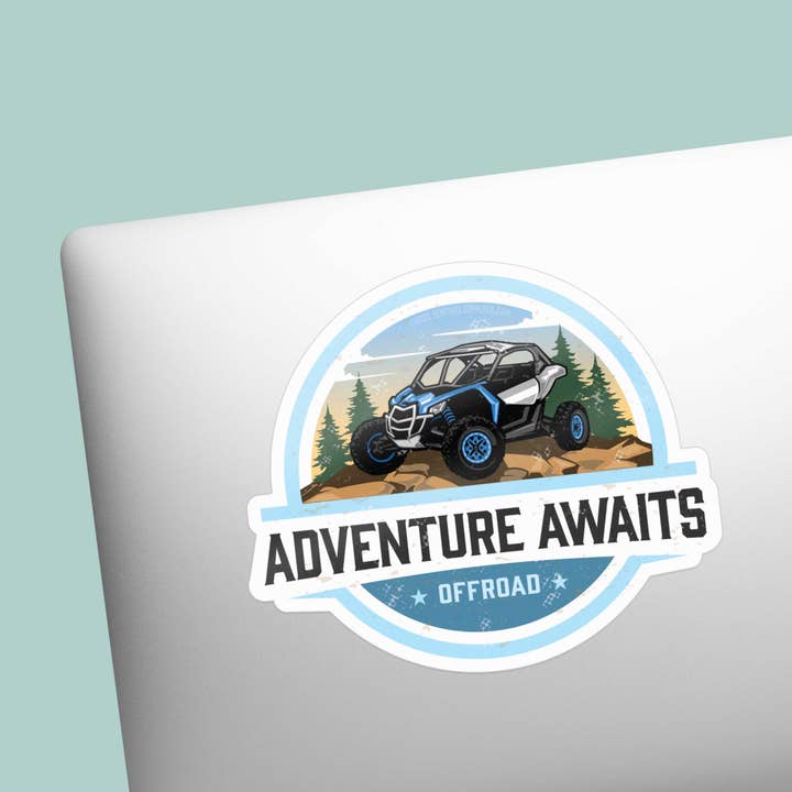 Sentinel Supply - Vente Autocollant - Autocollant Aventure Awaits