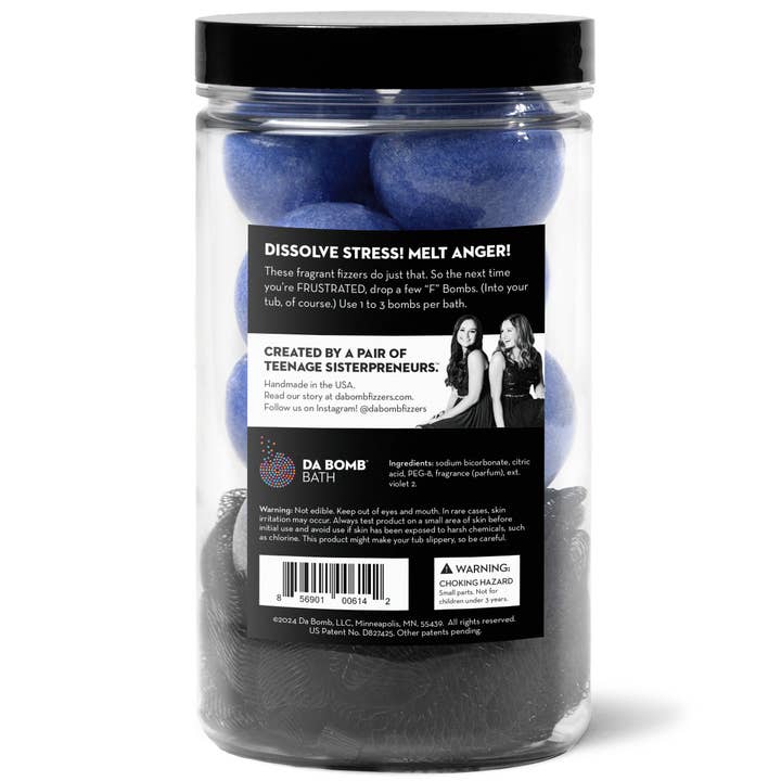 Da Bomb Bath Fizzers - Wholesale Bath Bomb/Fizz - F Bombs™ Jar1