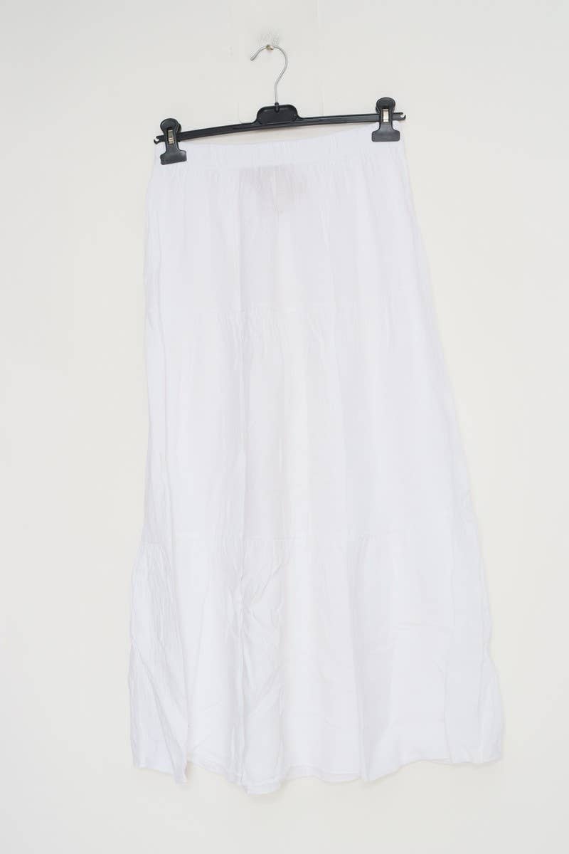 LÉA & LUC - Wholesale Skirt - Women's - 100% Linen Skirt REF. 83484