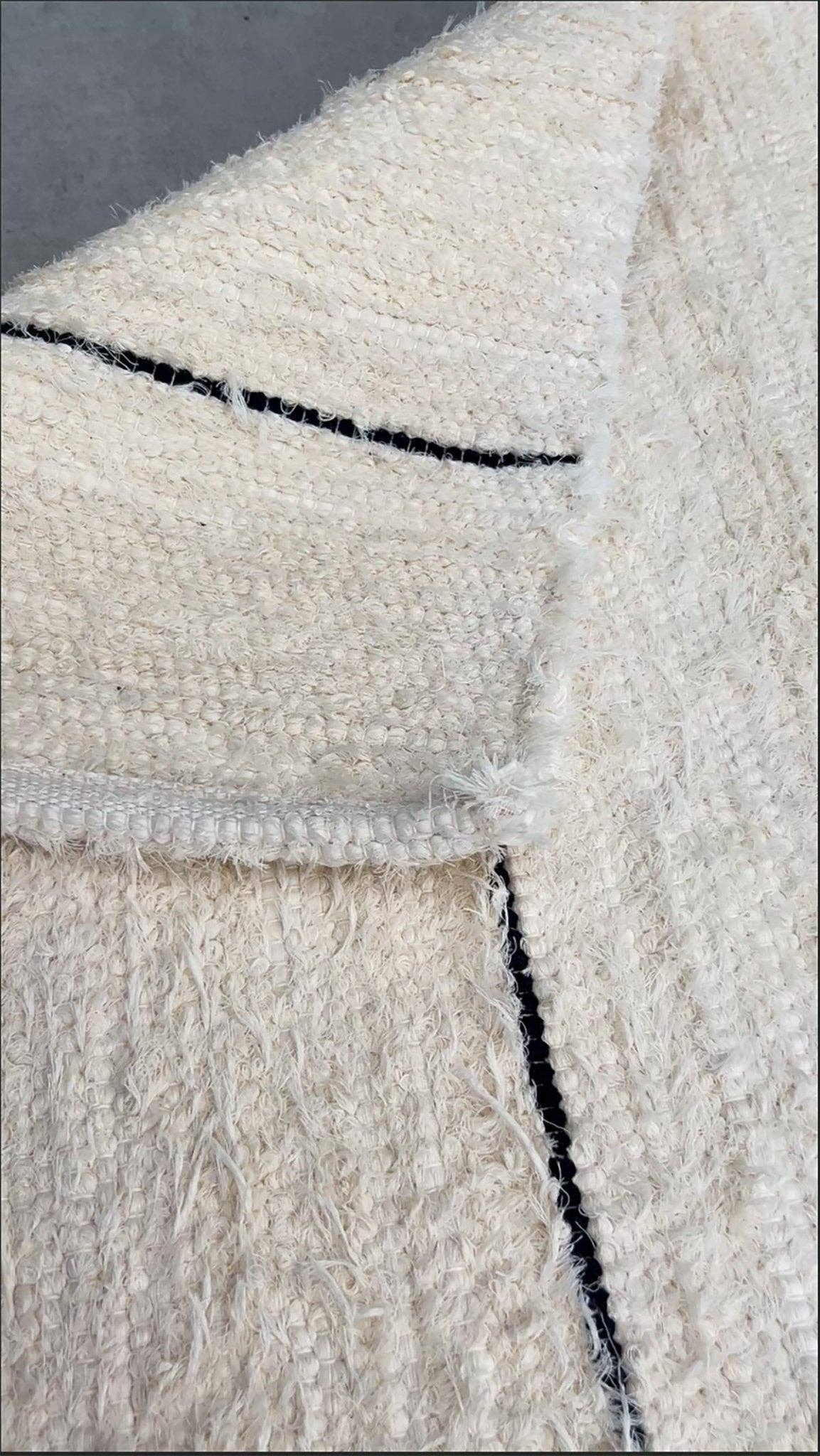 AFK Living - Wholesale Area Rug - Hand-woven recycled cotton rug CAMOES5