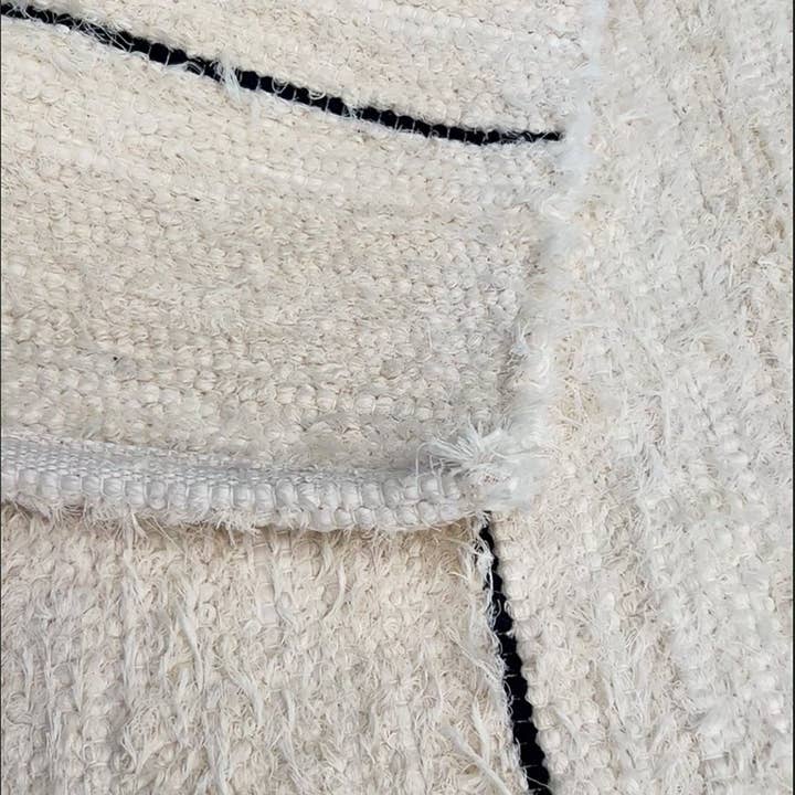 AFK Living - Wholesale Area Rug - Hand-woven recycled cotton rug CAMOES5