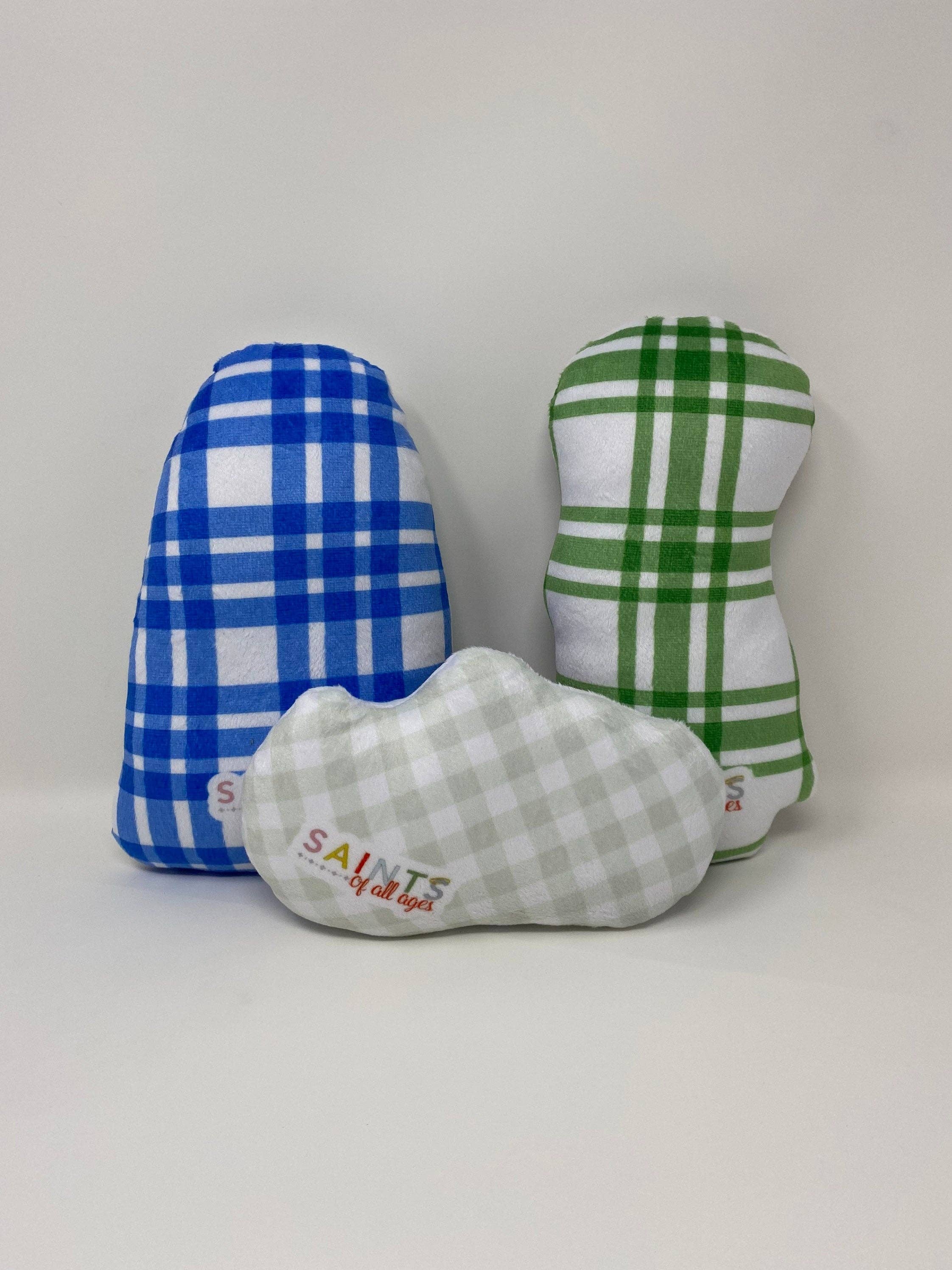 Meyer Market Designs - Wholesale Stuffed/Plush Toy - Kids & Baby - Set of 3 Holy Family Stuffed Dolls. Joseph, Mary and Baby Jesus Gift. Christmas Gift. Baptism. Catholic Baby Gift. Stuffed Nativity.1