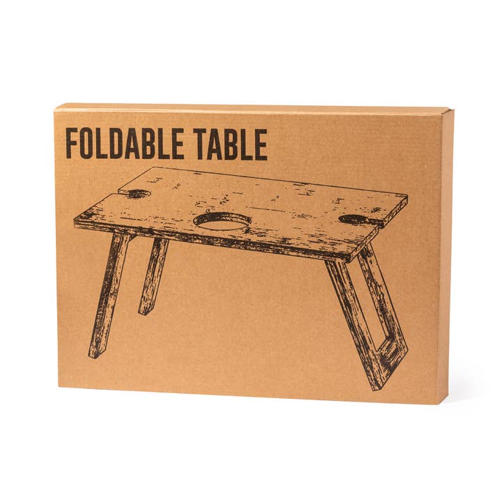 Fustik - Wholesale Side Table - Customizable and Foldable Bamboo Picnic Table4