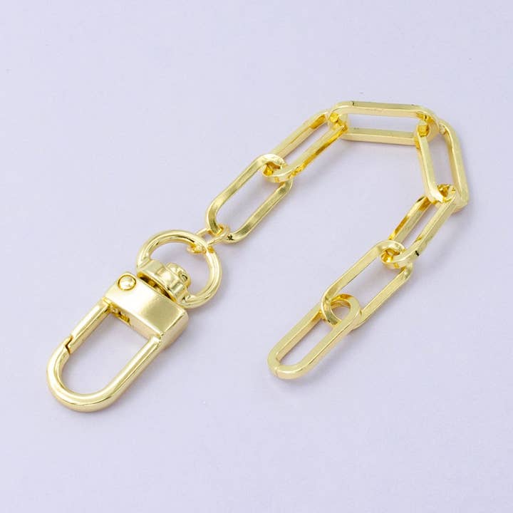 24K Gold Filled Paperclip Chain Link Bag Purse Charm Swivel Keychain Finding | WA-2756 and other Purchase Wholesale ip camera. Free Returns & Net 60 Terms on Faire trending on Faire.