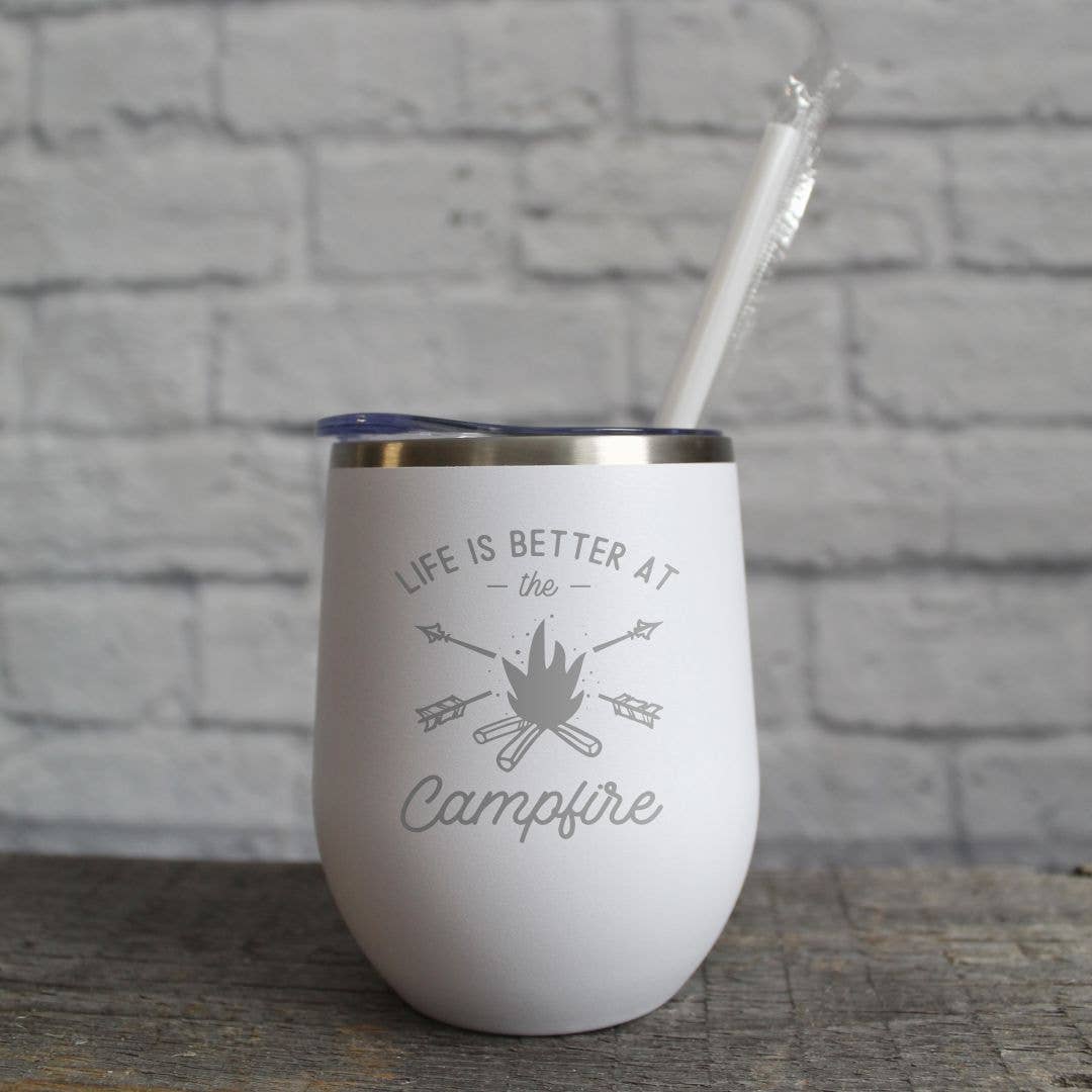 Katie & Company - Wholesale Insulated Mug/Tumbler - Life Is Better at the Campfire Mug Tumbler1