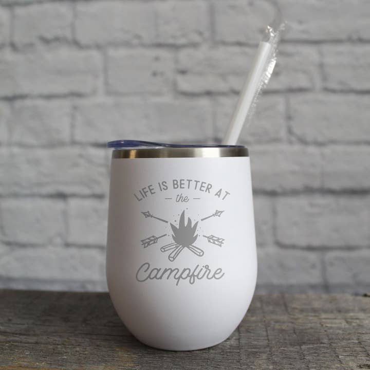 Katie & Company - Wholesale Insulated Mug/Tumbler - Life Is Better at the Campfire Mug Tumbler1