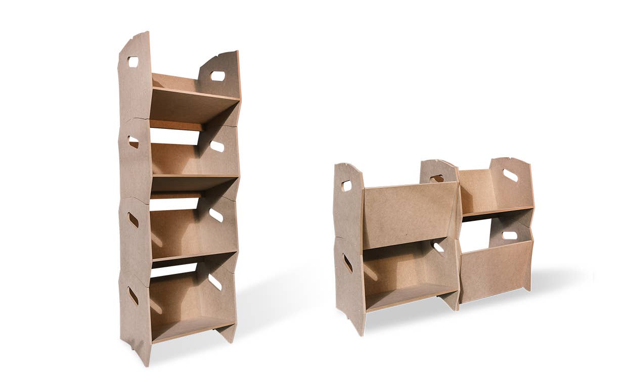 IZZIBOX - Wholesale Retailer Display Stand/Case - IZZIBOOK MDF SHELF2