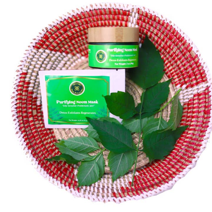 Natural AWA (Authentic Wonders from Africa) - Wholesale Skincare Face Mask - PURIFYING NEEM MASK1