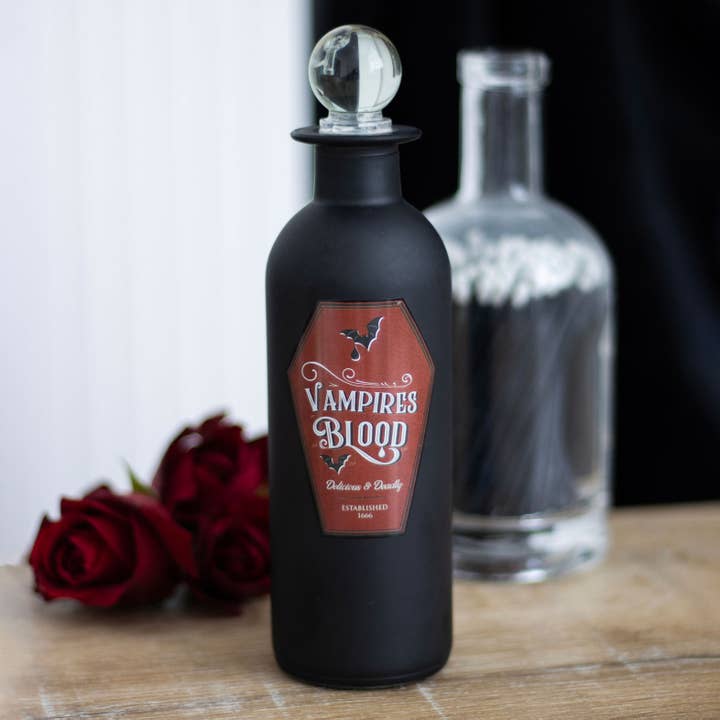 Something Different Wholesale - Wholesale Decorative Tabletop Object - Gothic Vampire Blood Decorative Glass Potion Bottle