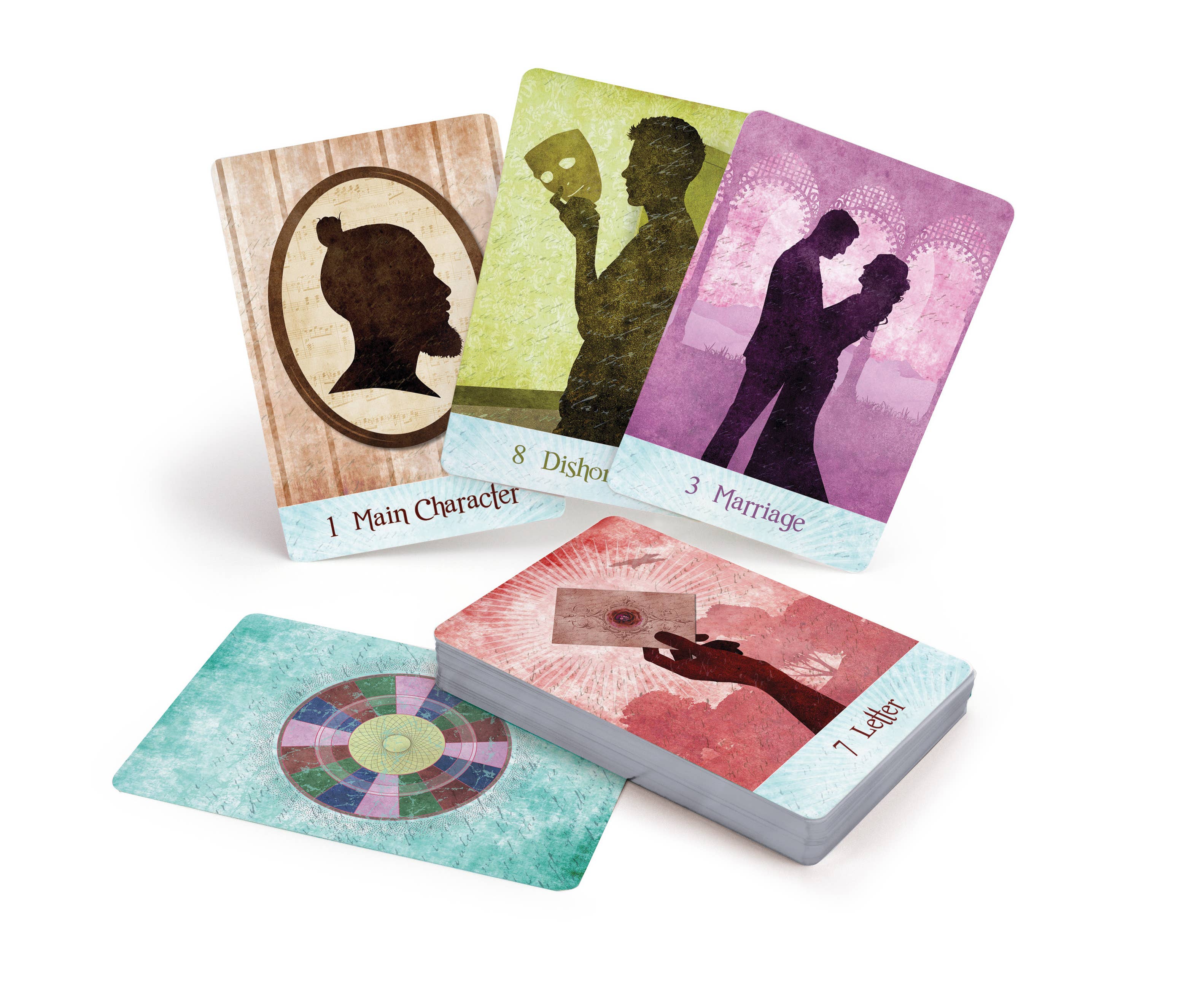 REDFeather – Großhandel Tarot-Karten – Rainbow Kipper – farbcodiertes Kipper-Kartenset für leichtes Wahrsagen1