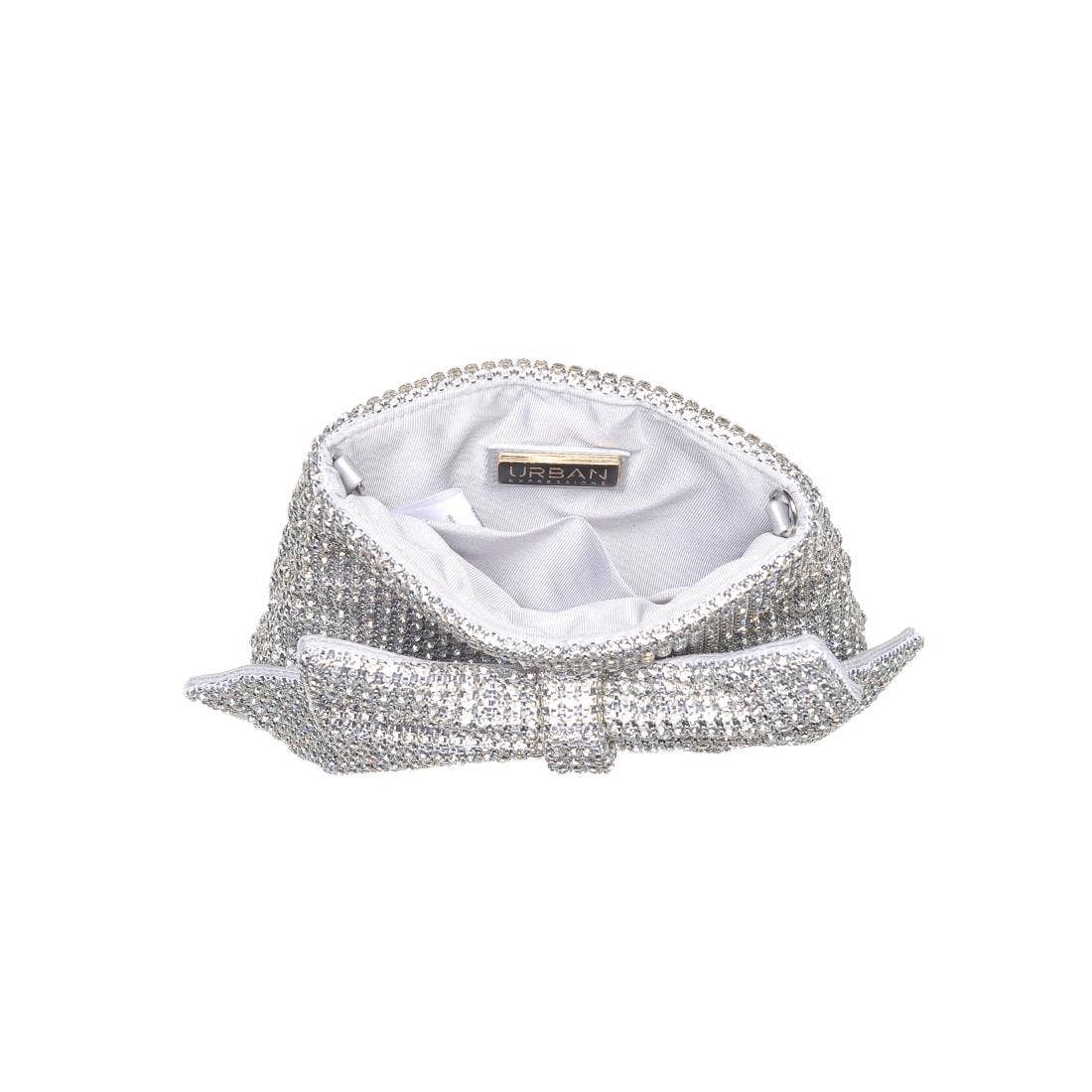 Urban Expressions - Wholesale Clutch - Dames - Gretchen avondtas met strik en strassteentjes15