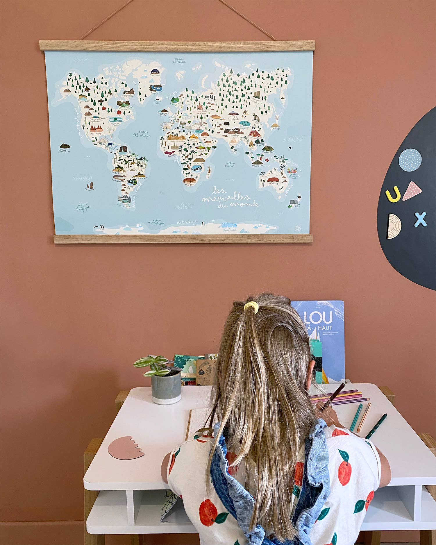 Papier curieux - Wholesale Poster - Children's world map world map poster3