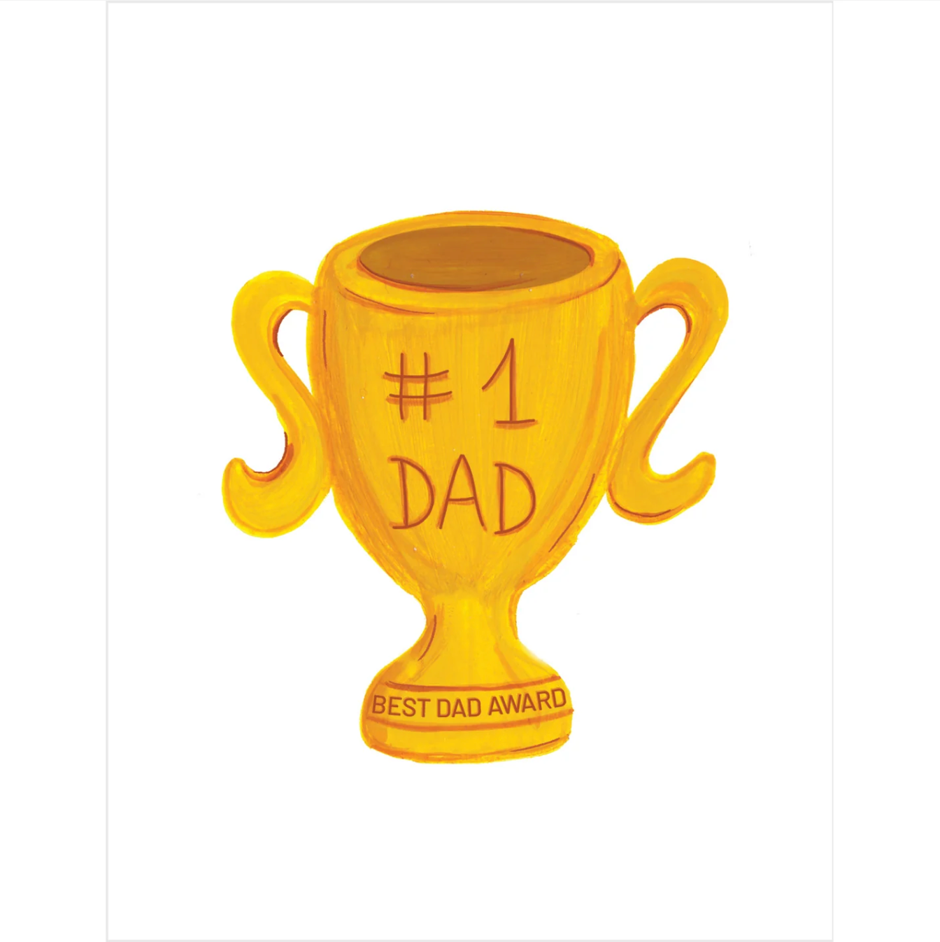 Paige & Willow - Wholesale Father's Day Card - #1 Dad Card1