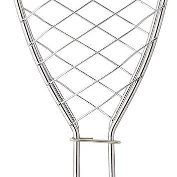 Fox Run Brands - Wholesale Outdoor grill tools - Outset Fish Grill Basket with Rosewood Handle,23"x 12" x 6"4