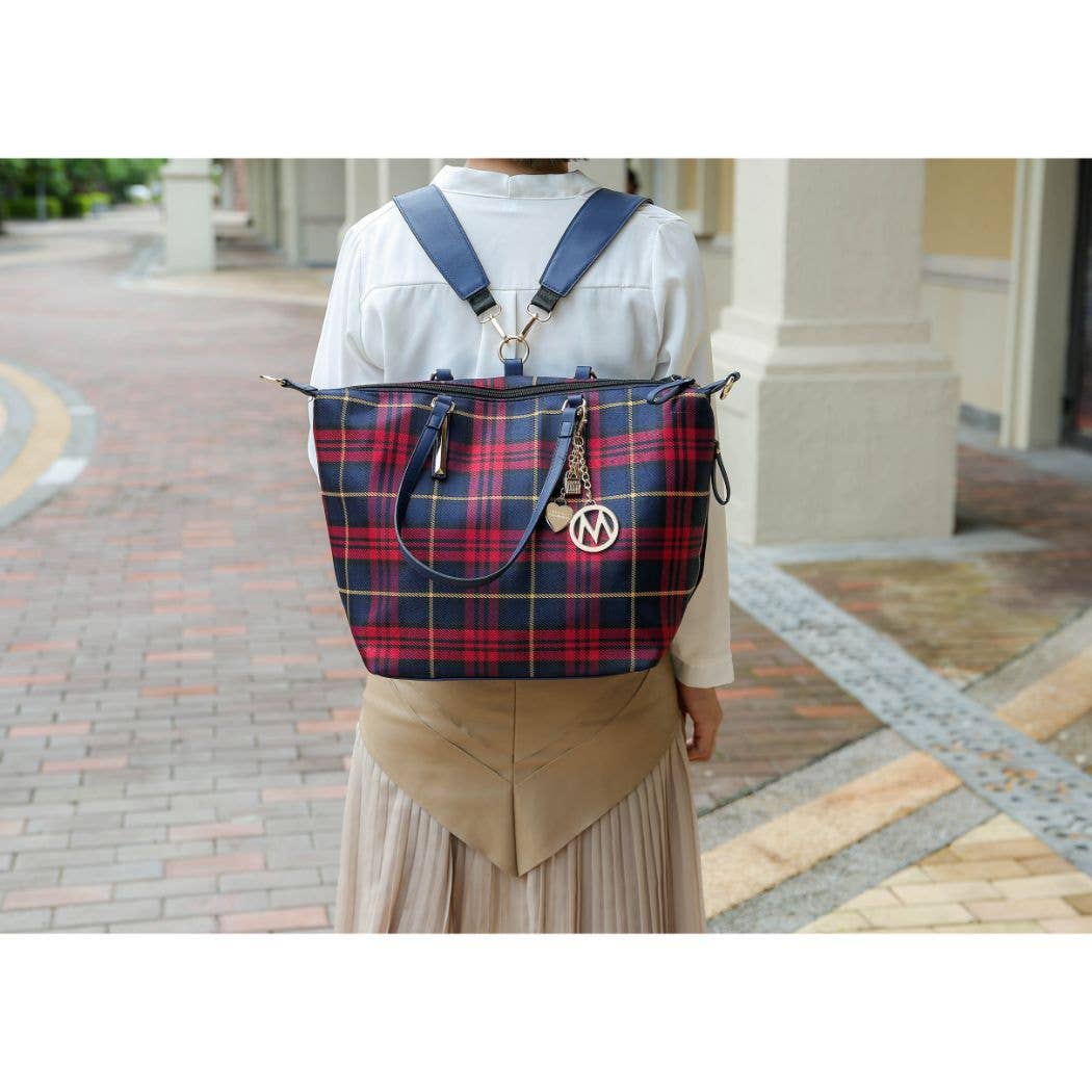 MKF Collection - Vendita all'ingrosso Sacca da viaggio - Donna - Zaino convertibile da donna MKF Layla by Mia K3