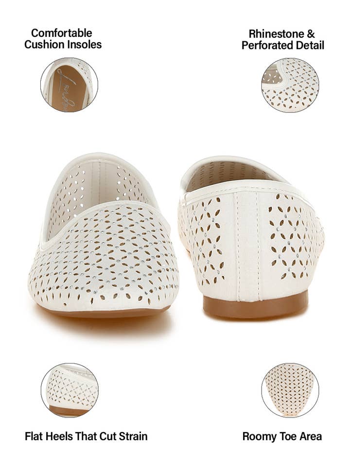 Rag Company - Wholesale Flats – Women’s - Kyrie Cut Out Detail Ballerinas7