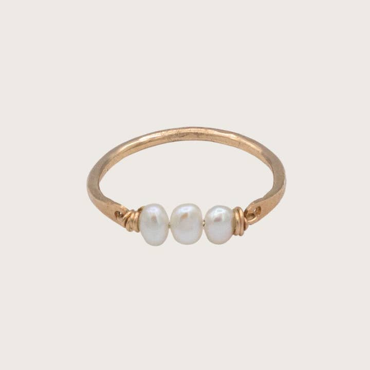 Anel Trio de Pérolas por atacado de VIXIN Collection