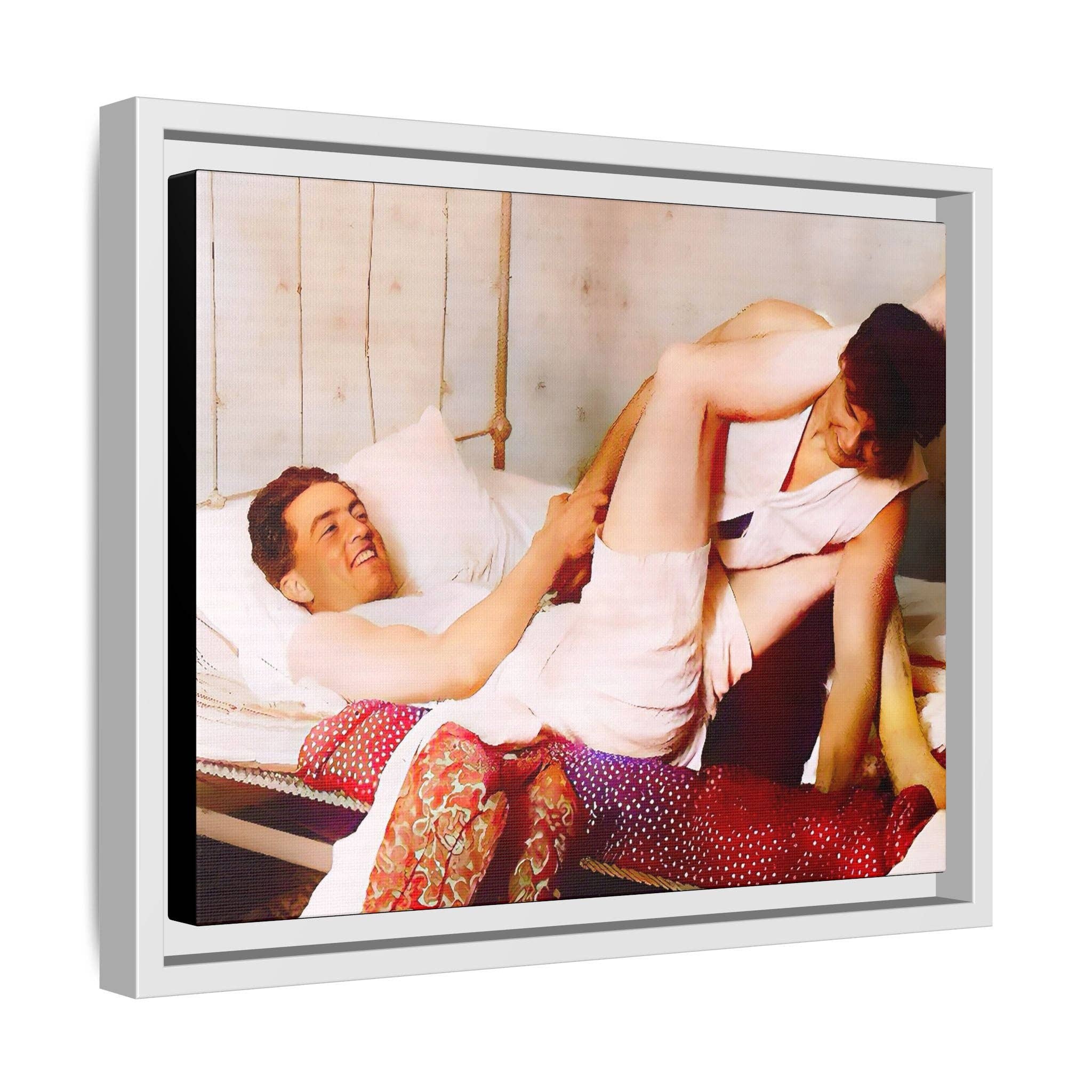 Walt & Pete - Wholesale Photograph - paire 016 | Framed Vintage Photo - Matte Canvas12